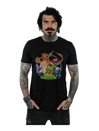 Disney - T-shirt motif/style groupe et cercle Muppet