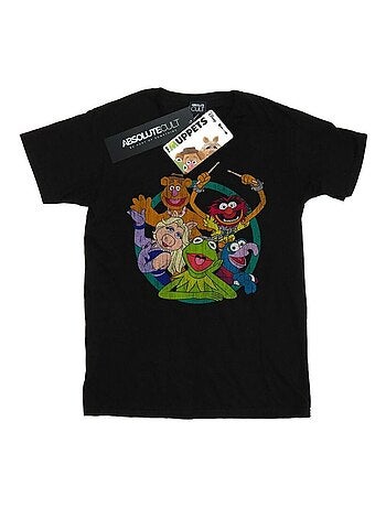 Disney - T-shirt motif/style groupe et cercle Muppet