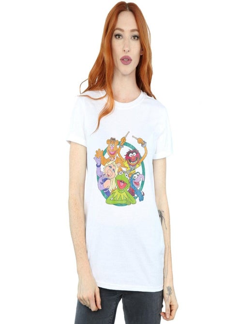 Disney - T-shirt motif/style groupe et cercle THE MUPPETS - Kiabi