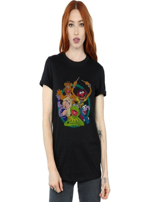 Disney - T-shirt motif/style groupe et cercle THE MUPPETS - Kiabi