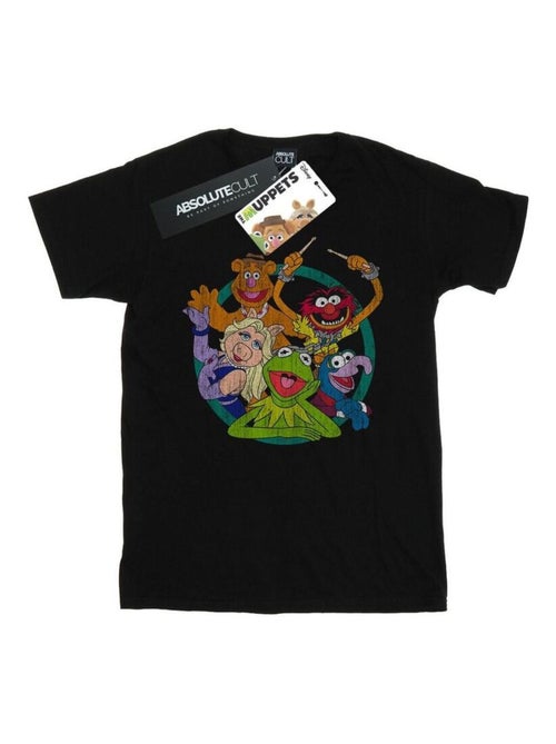 Disney - T-shirt motif/style groupe et cercle THE MUPPETS - Kiabi