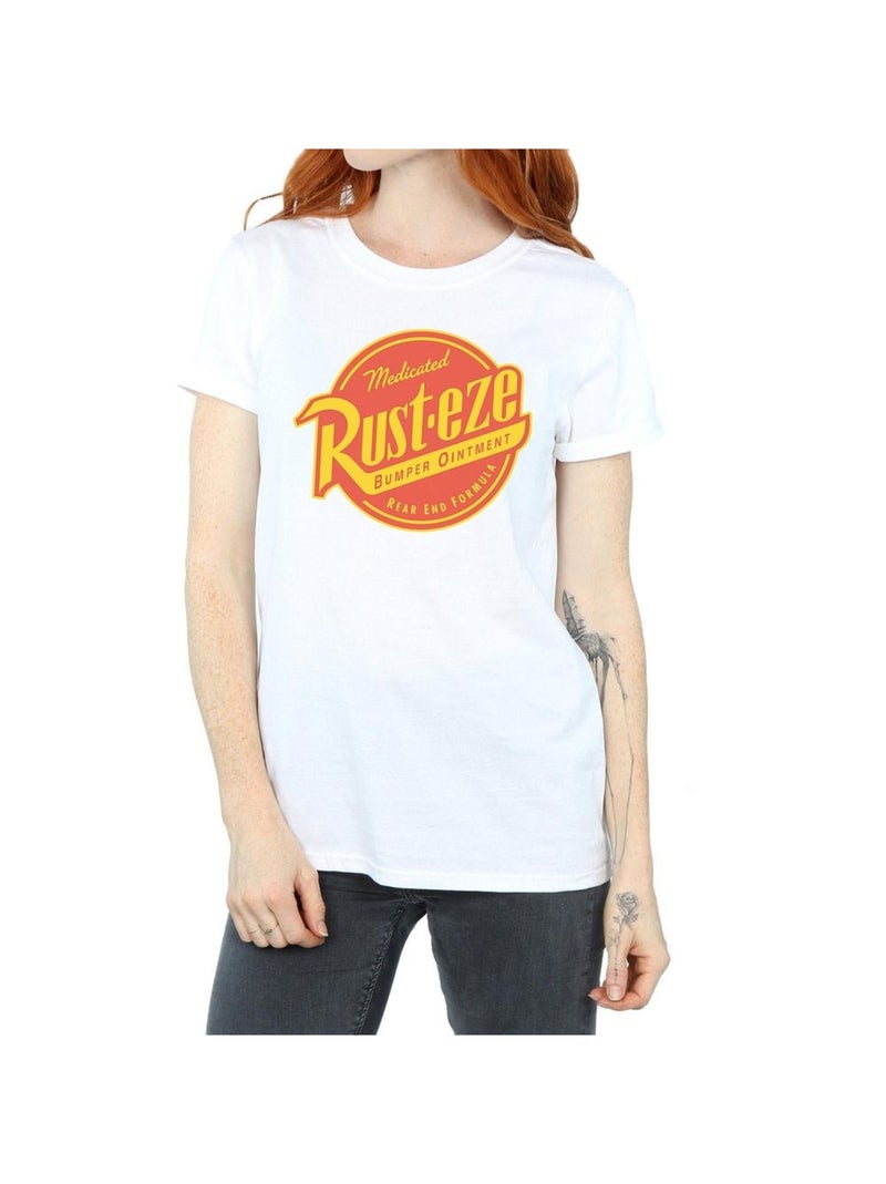 Disney - T-shirt motif/style logo Voitures RUST-EZE Blanc - Kiabi