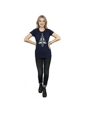 Disney - T-shirt motif/style sapin de Noël FROZEN