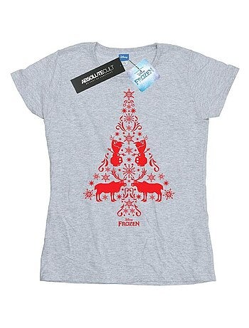 Disney - T-shirt motif/style sapin de Noël FROZEN