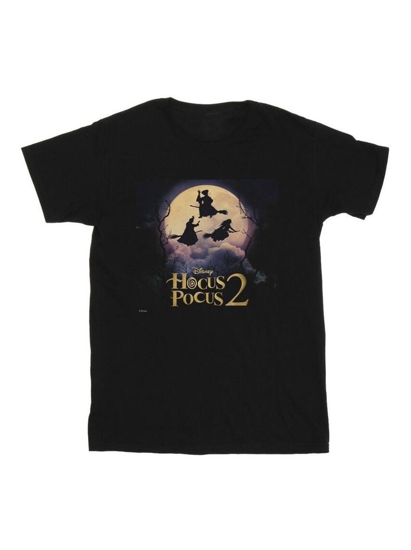 Disney - T-shirt motif/style Sorcière HOCUS POCUS Noir - Kiabi