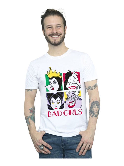 Disney - T-shirt motif/style Villains BAD GIRLS - Kiabi Disney - T-shirt motif/style Villains BAD GIRLS - Kiabi