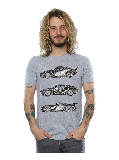 Disney - T-shirt motif/style voitures de course en texte CARS - Kiabi Disney - T-shirt motif/style voitures de course en texte CARS - Kiabi