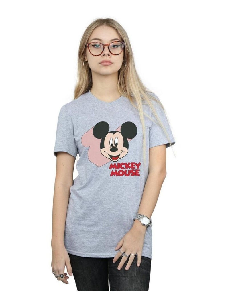 Disney - T-shirt MOVE Gris chiné - Kiabi