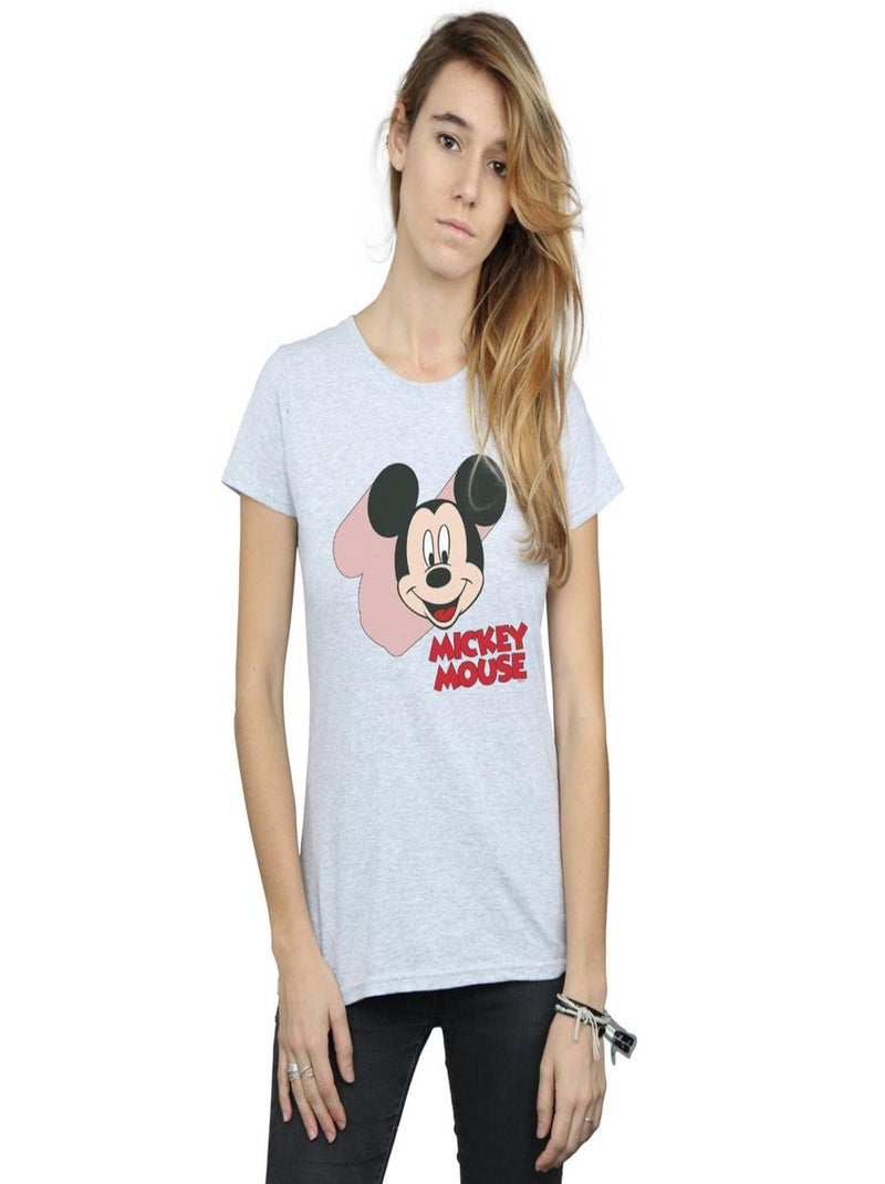 Disney - T-shirt MOVE Gris chiné - Kiabi