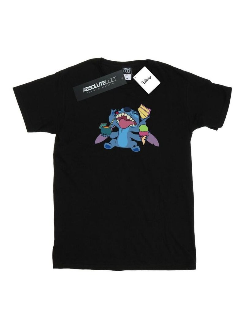 Disney - T-shirt MUNCHIES Noir - Kiabi