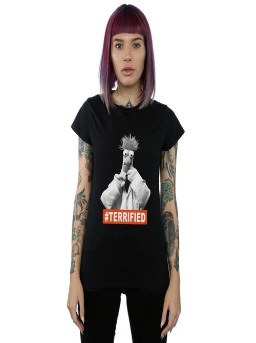 Disney - T-shirt Muppet BEAKER TERRIFIED - Kiabi