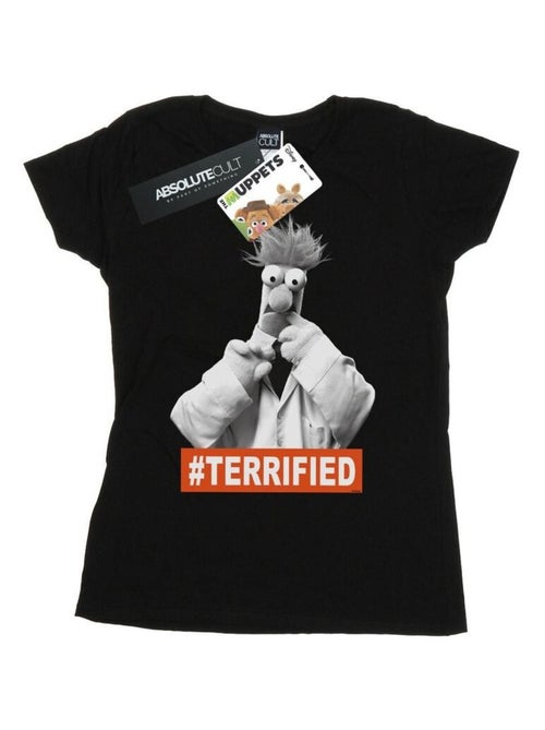 Disney - T-shirt Muppet BEAKER TERRIFIED - Kiabi