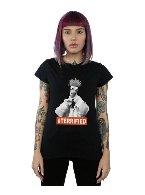 Disney - T-shirt Muppet BEAKER TERRIFIED - Kiabi