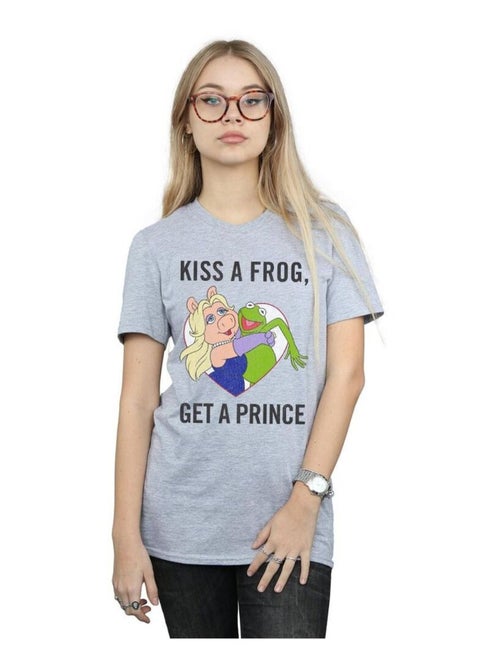 Disney - T-shirt Muppet KISS A FROG - Kiabi
