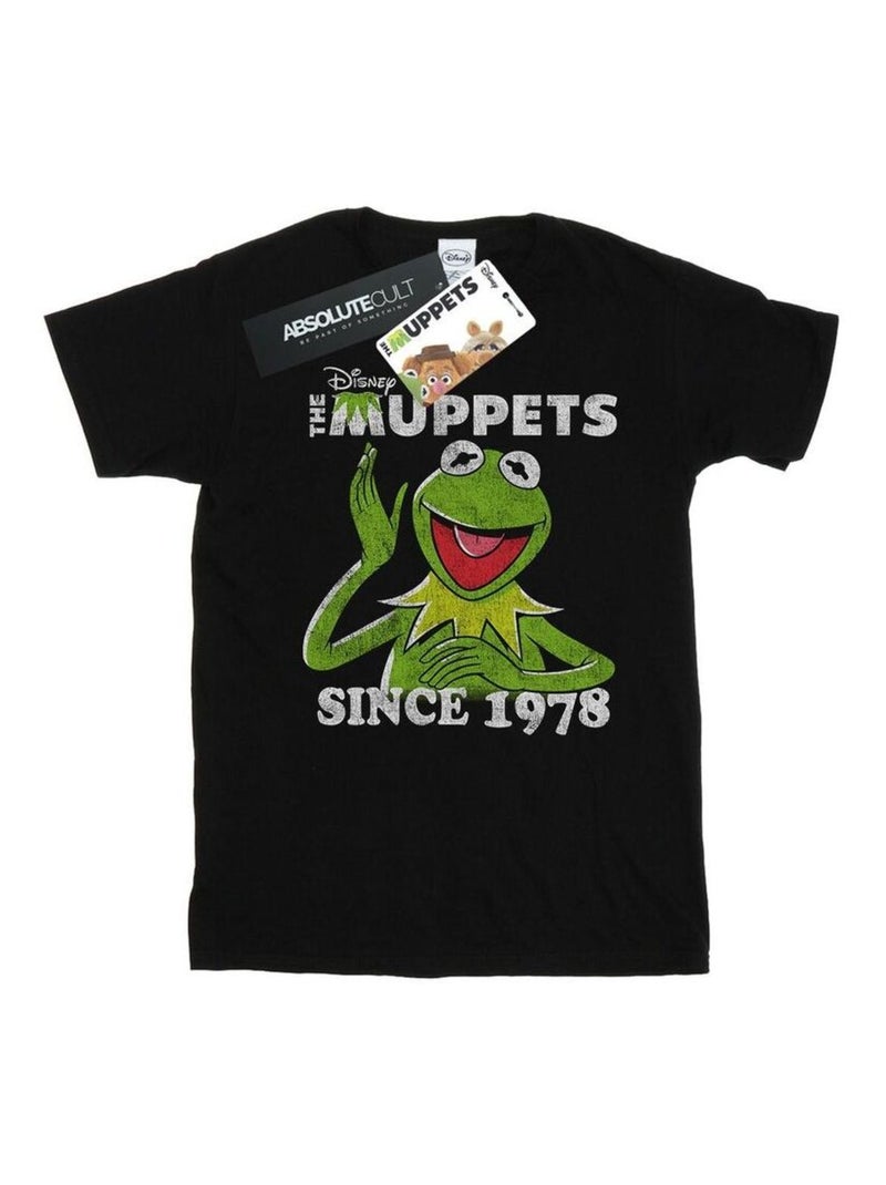 Disney - T-shirt Muppet SINCE Noir - Kiabi