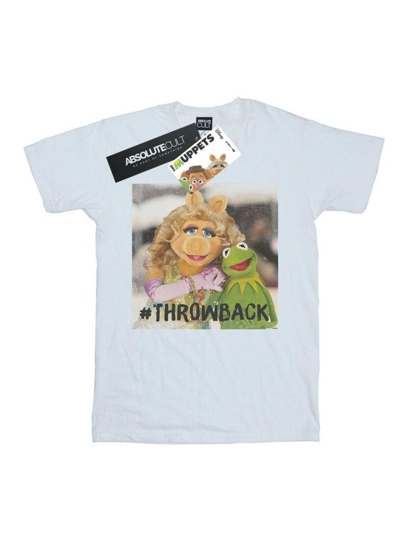 Disney - T-shirt Muppet THROWBACK Blanc - Kiabi