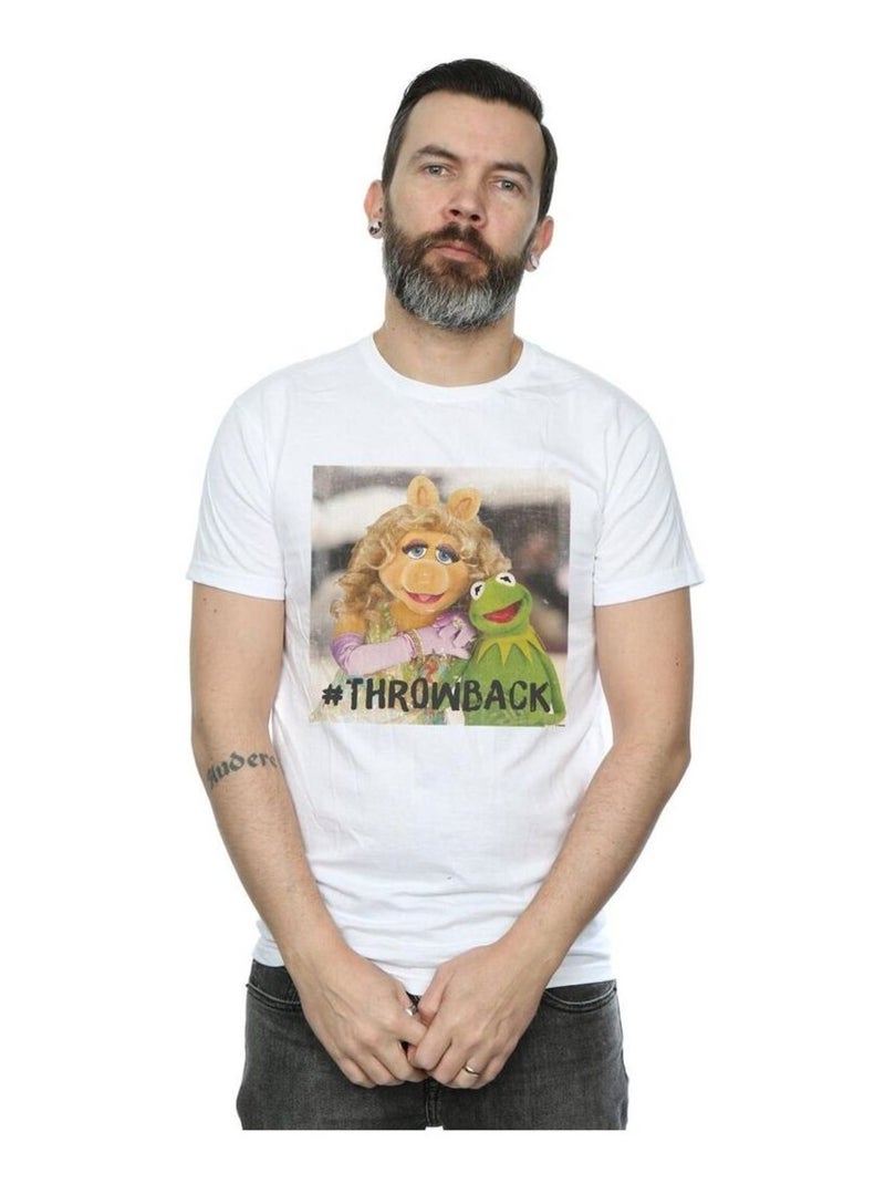 Disney - T-shirt Muppet THROWBACK Blanc - Kiabi