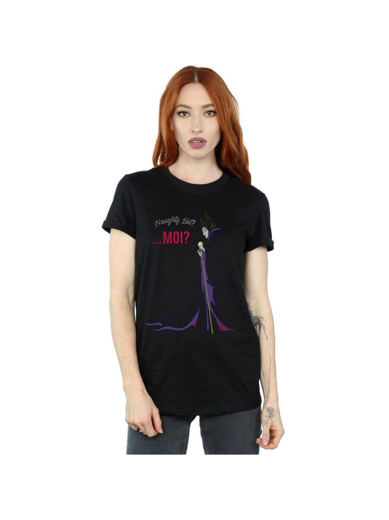 Disney - T-shirt NAUGHTY LIST Noir - Kiabi