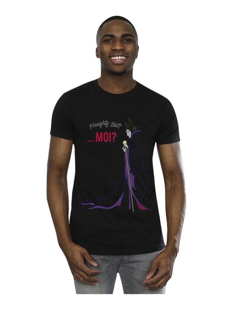 Disney - T-shirt NAUGHTY LIST Noir - Kiabi