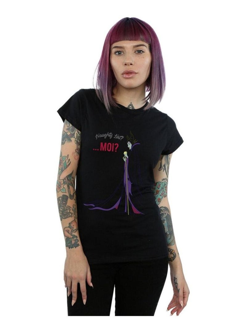 Disney - T-shirt NAUGHTY LIST Noir - Kiabi