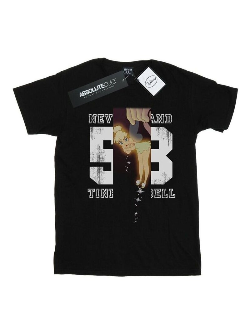 Disney - T-shirt NEVERLAND Noir - Kiabi