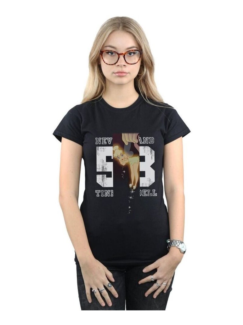 Disney - T-shirt NEVERLAND Noir - Kiabi