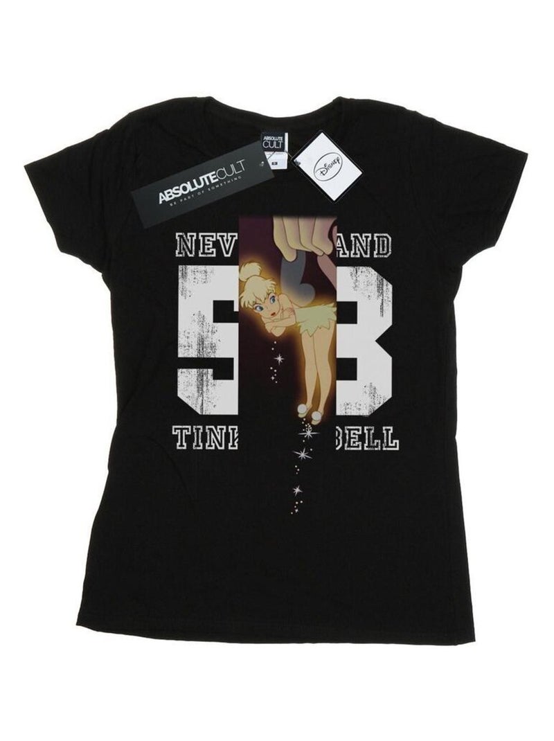 Disney - T-shirt NEVERLAND Noir - Kiabi