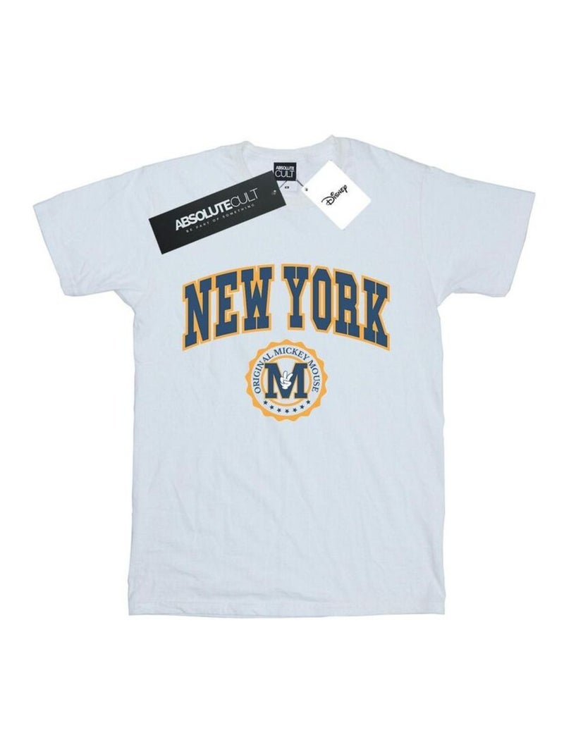 Disney - T-shirt NEW YORK Blanc - Kiabi