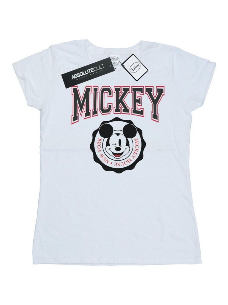 Disney - T-shirt NEW YORK Blanc - Kiabi