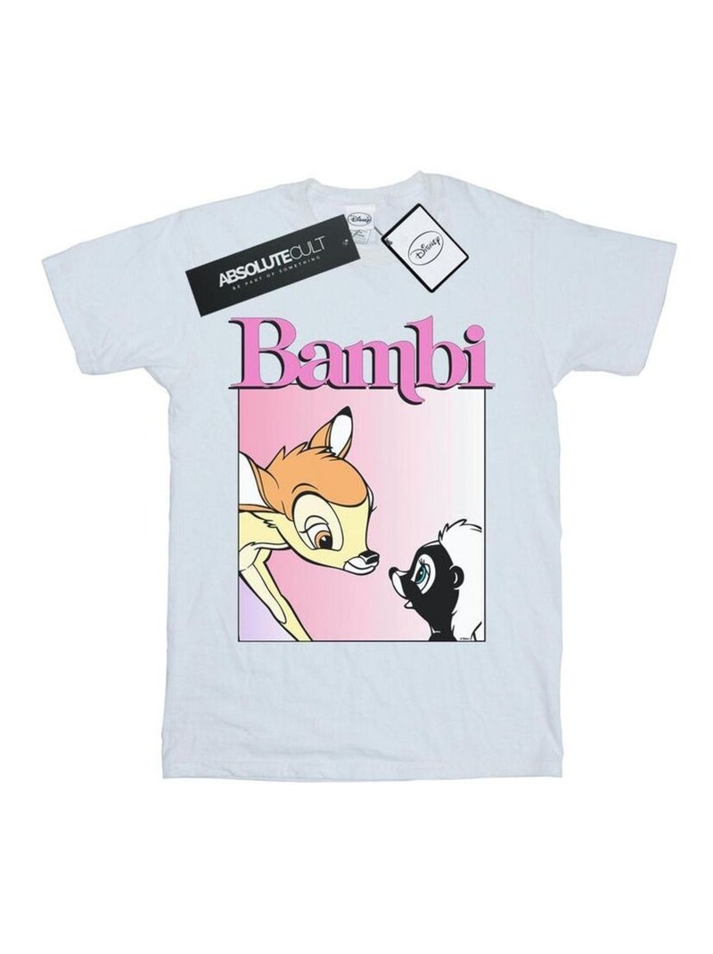 Disney - T-shirt NICE TO MEET YOU Blanc - Kiabi