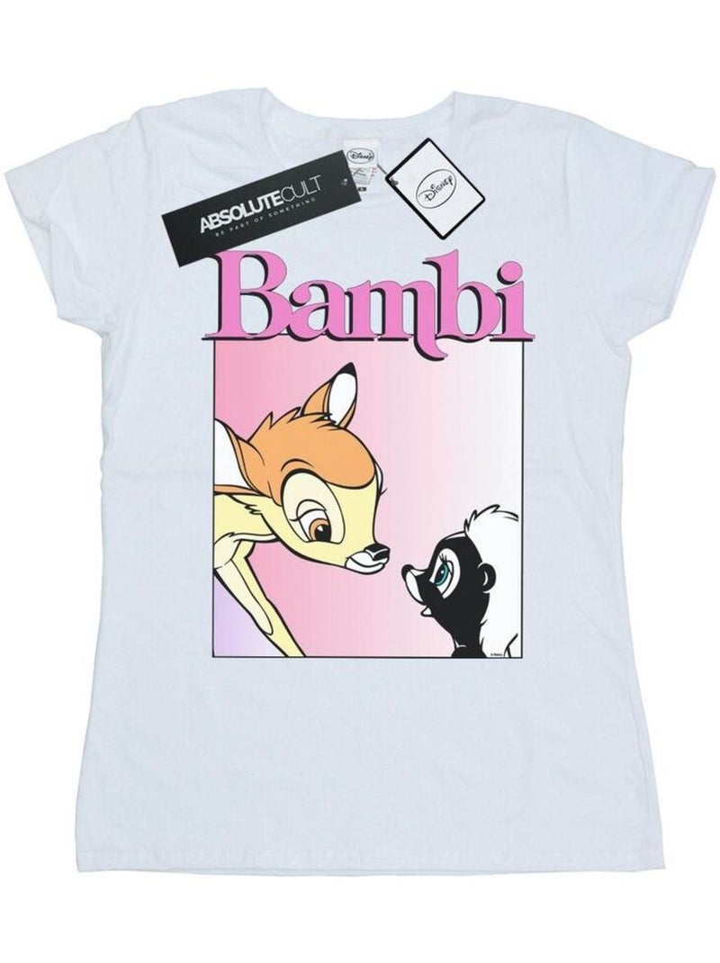 Disney - T-shirt NICE TO MEET YOU Blanc - Kiabi