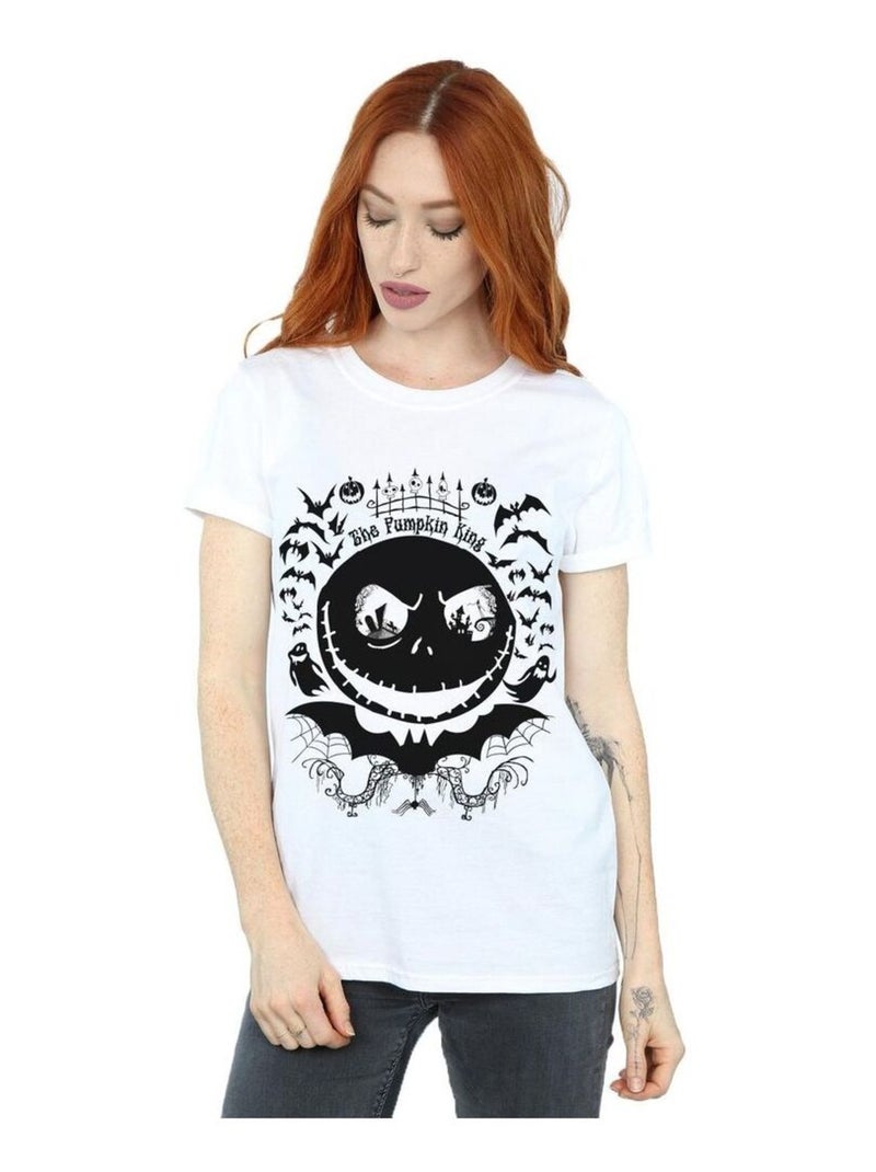 Disney - T-shirt NIGHTMARE BEFORE CHRISTMAS Blanc - Kiabi