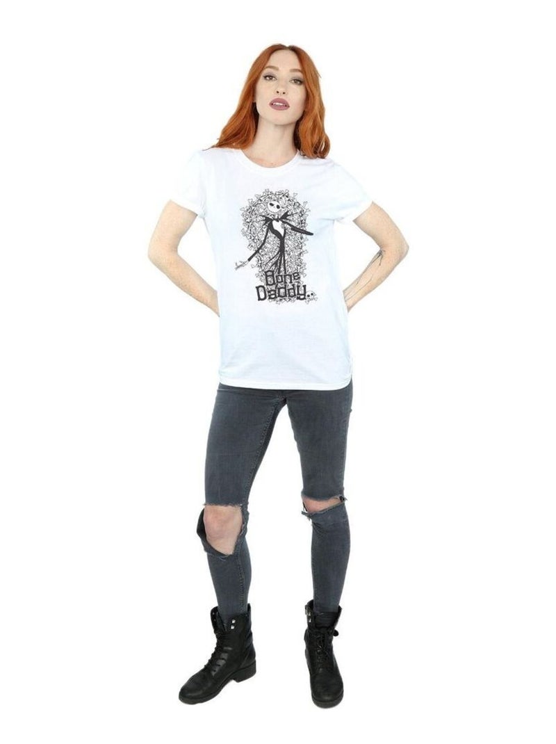 Disney - T-shirt NIGHTMARE BEFORE CHRISTMAS Blanc - Kiabi