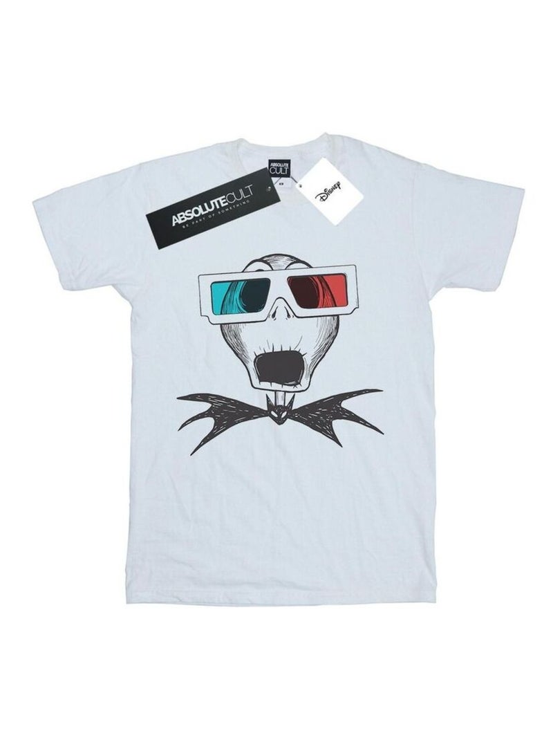 Disney - T-shirt NIGHTMARE BEFORE CHRISTMAS Blanc - Kiabi