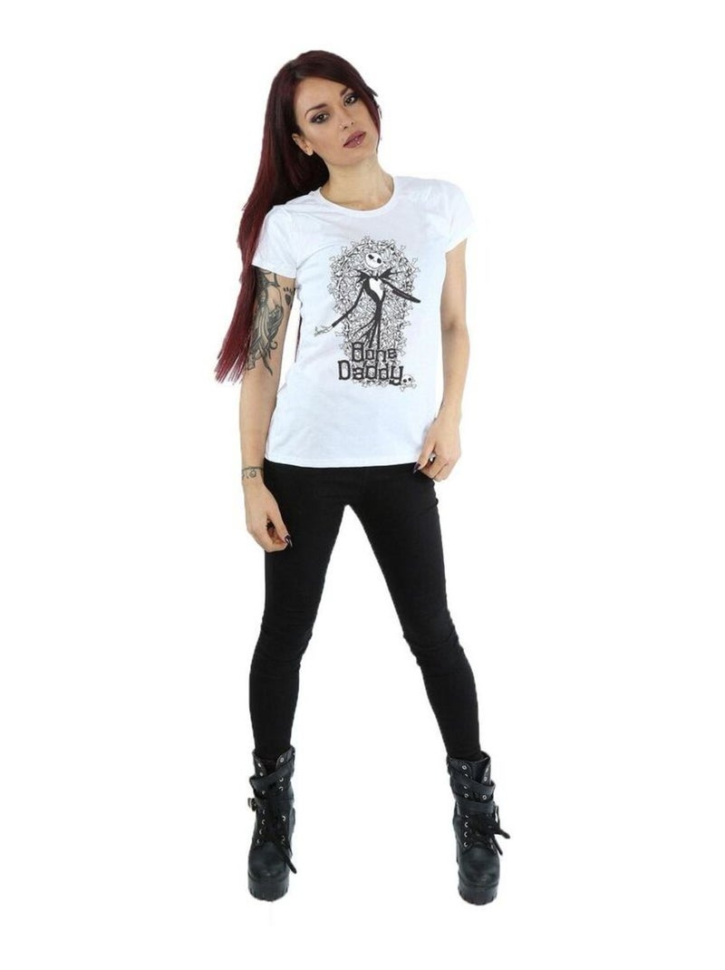Disney - T-shirt NIGHTMARE BEFORE CHRISTMAS Blanc - Kiabi