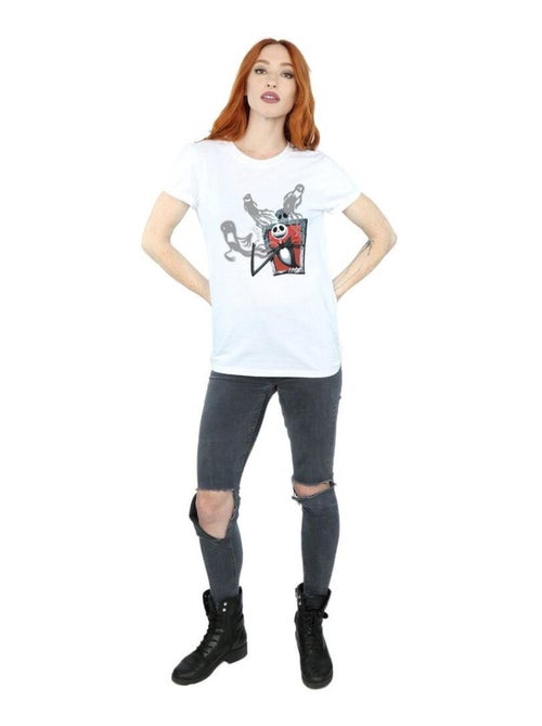 Disney - T-shirt NIGHTMARE BEFORE CHRISTMAS GHOSTS OF JACK - Kiabi