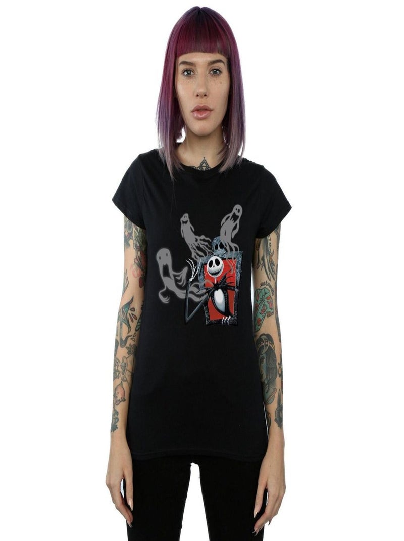 Disney - T-shirt NIGHTMARE BEFORE CHRISTMAS GHOSTS OF JACK Noir - Kiabi