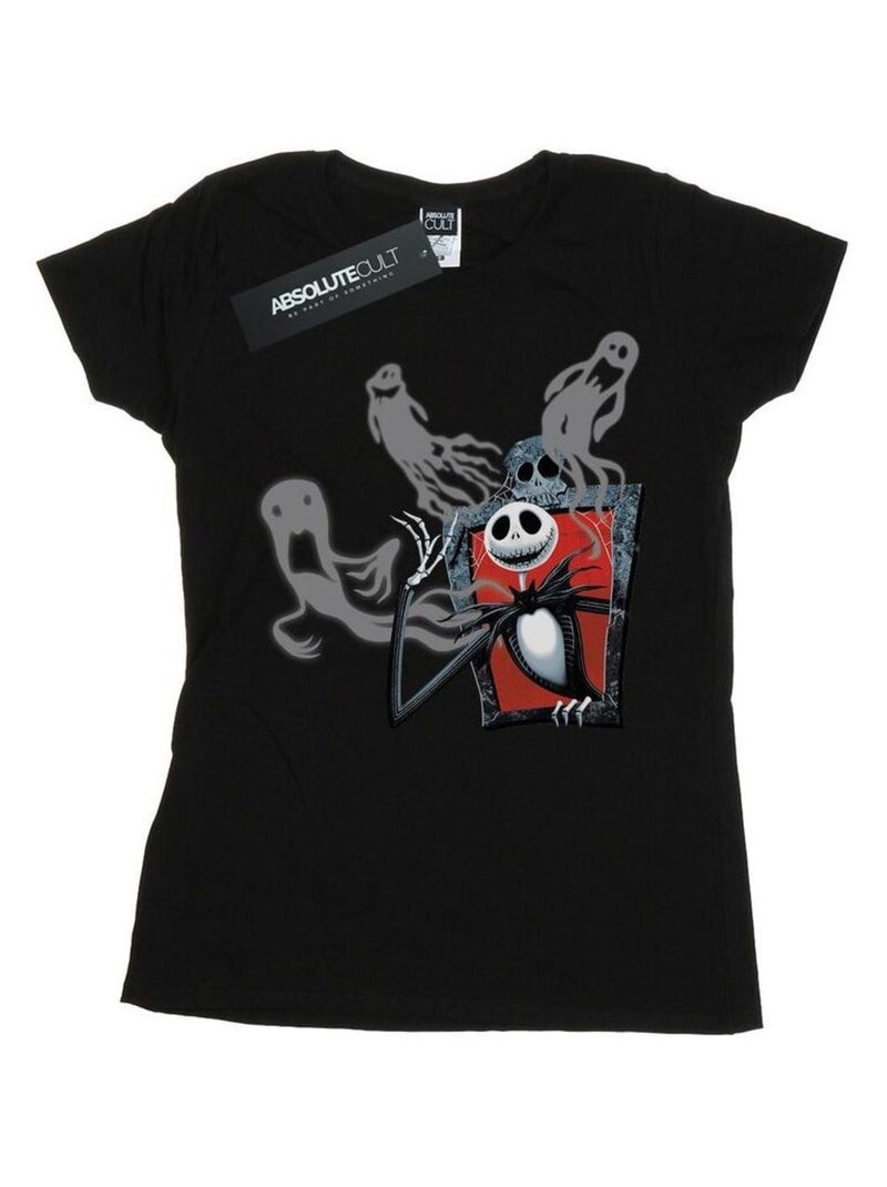 Disney - T-shirt NIGHTMARE BEFORE CHRISTMAS GHOSTS OF JACK Noir - Kiabi