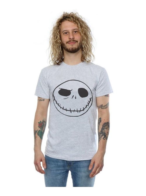 Disney - T-shirt NIGHTMARE BEFORE CHRISTMAS JACK'S BIG FACE - Kiabi