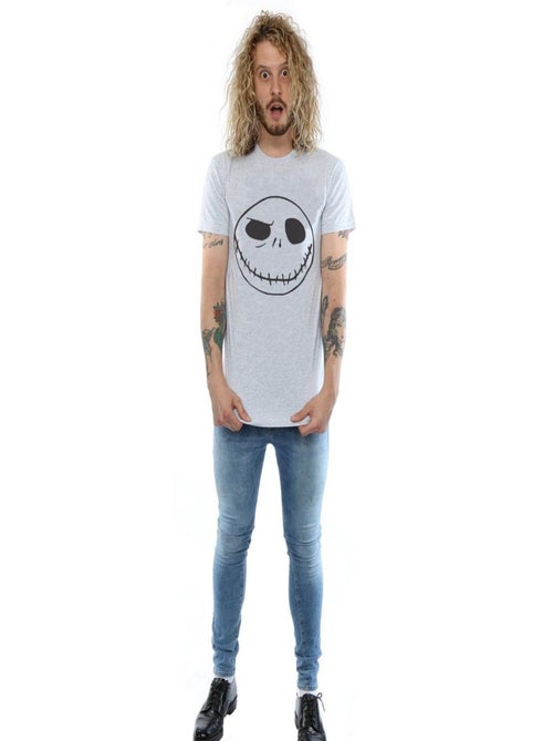 Disney - T-shirt NIGHTMARE BEFORE CHRISTMAS JACK'S BIG FACE - Kiabi
