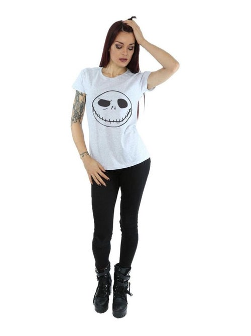 Disney - T-shirt NIGHTMARE BEFORE CHRISTMAS JACK'S BIG FACE - Kiabi Disney - T-shirt NIGHTMARE BEFORE CHRISTMAS JACK'S BIG FACE - Kiabi