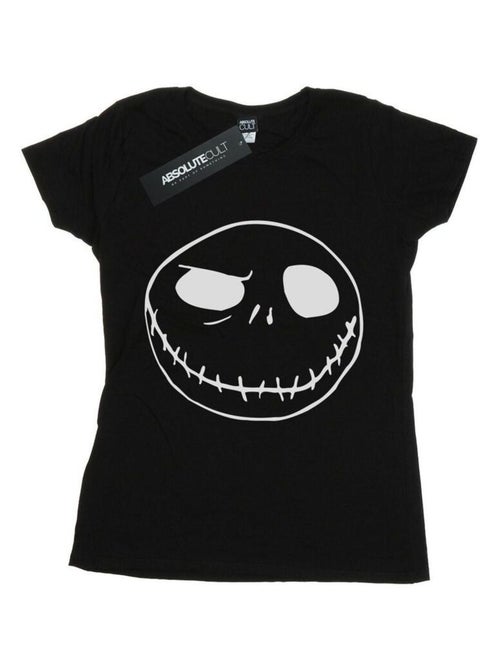 Disney - T-shirt NIGHTMARE BEFORE CHRISTMAS JACK'S BIG FACE - Kiabi Disney - T-shirt NIGHTMARE BEFORE CHRISTMAS JACK'S BIG FACE - Kiabi