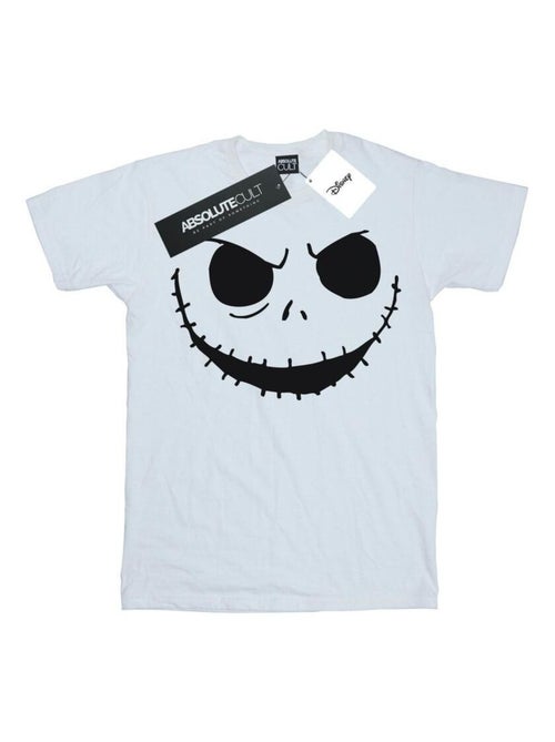 Disney - T-shirt NIGHTMARE BEFORE CHRISTMAS JACK'S FACE - Kiabi
