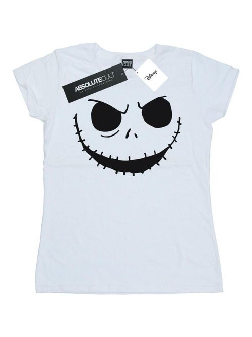 Disney - T-shirt NIGHTMARE BEFORE CHRISTMAS JACK'S FACE - Kiabi Disney - T-shirt NIGHTMARE BEFORE CHRISTMAS JACK'S FACE - Kiabi
