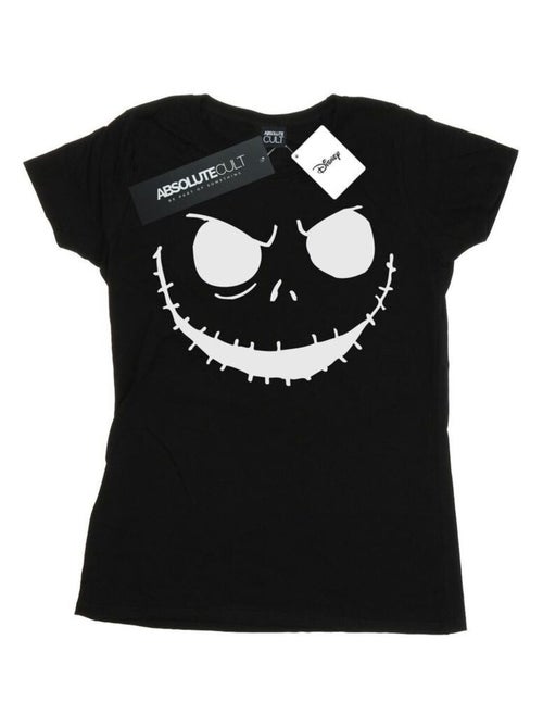 Disney - T-shirt NIGHTMARE BEFORE CHRISTMAS JACK'S FACE - Kiabi Disney - T-shirt NIGHTMARE BEFORE CHRISTMAS JACK'S FACE - Kiabi