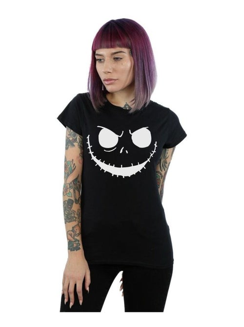 Disney - T-shirt NIGHTMARE BEFORE CHRISTMAS JACK'S FACE - Kiabi Disney - T-shirt NIGHTMARE BEFORE CHRISTMAS JACK'S FACE - Kiabi