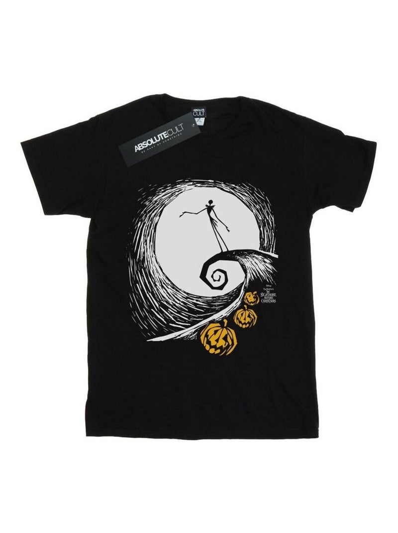Disney - T-shirt NIGHTMARE BEFORE CHRISTMAS JACK'S LAMENT Noir - Kiabi
