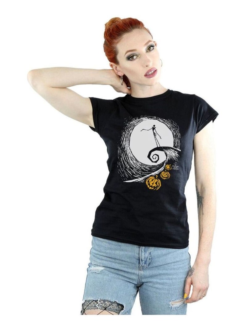 Disney - T-shirt NIGHTMARE BEFORE CHRISTMAS JACK'S LAMENT Noir - Kiabi