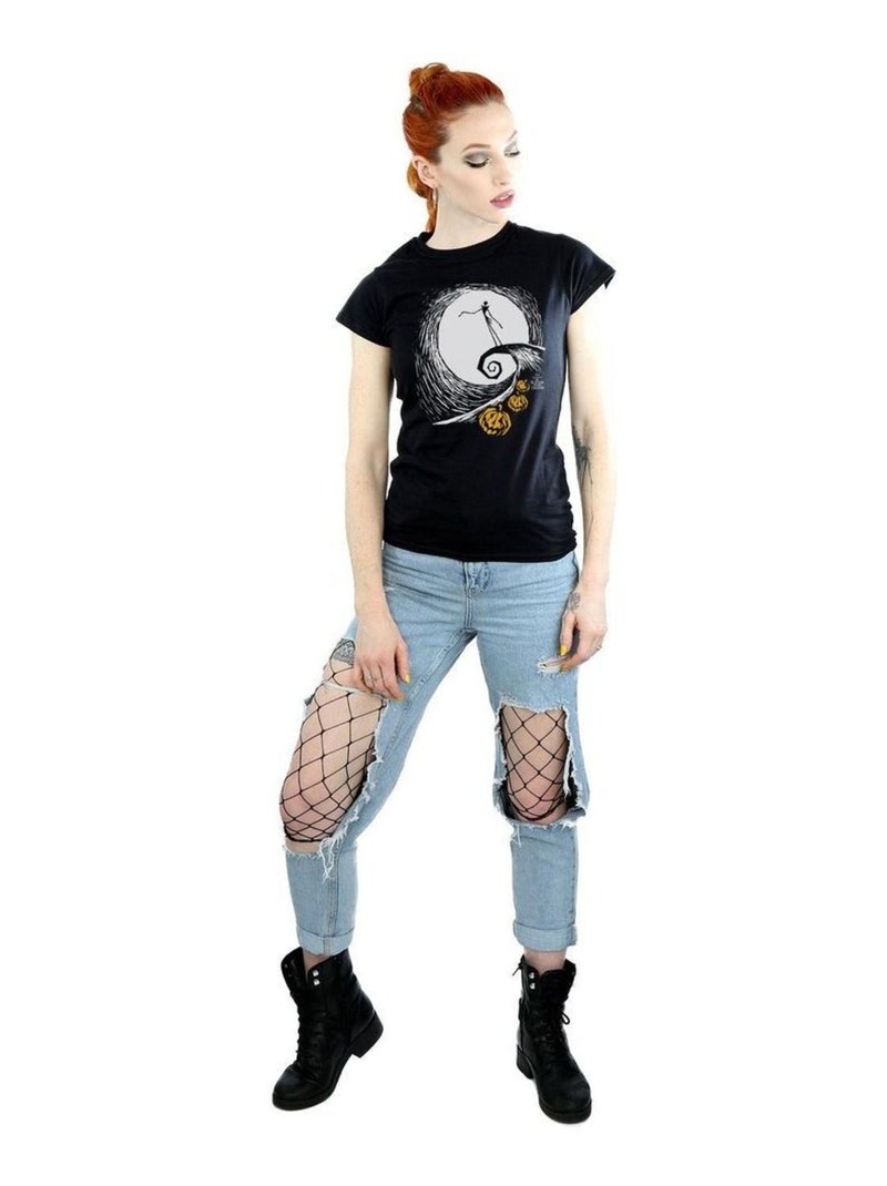 Disney - T-shirt NIGHTMARE BEFORE CHRISTMAS JACK'S LAMENT Noir - Kiabi