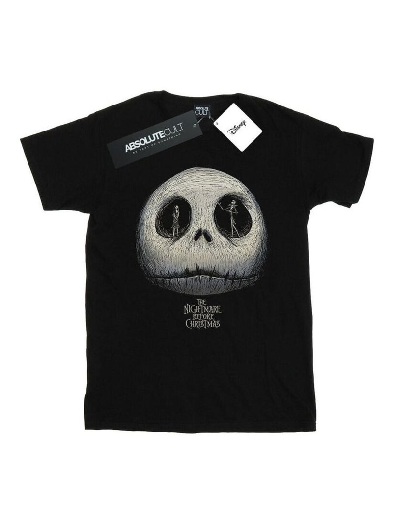 Disney - T-shirt NIGHTMARE BEFORE CHRISTMAS JACK'S Noir - Kiabi